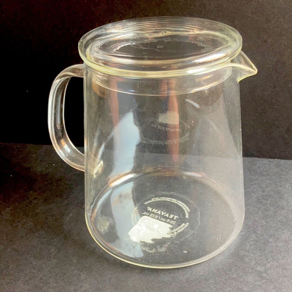 Teavana glass pitcher